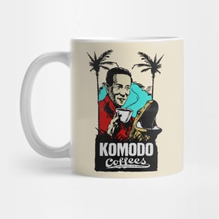 Vintage Indonesian Komodo Coffee Mug